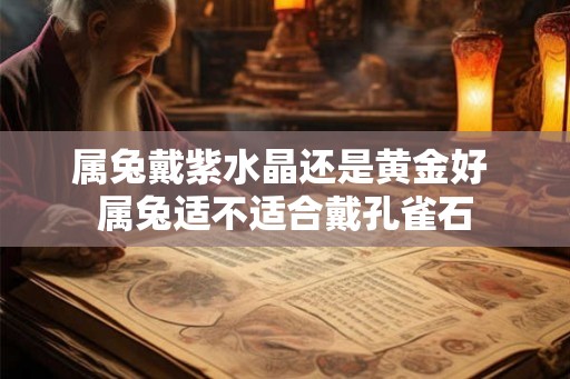 属兔戴紫水晶还是黄金好 属兔适不适合戴孔雀石