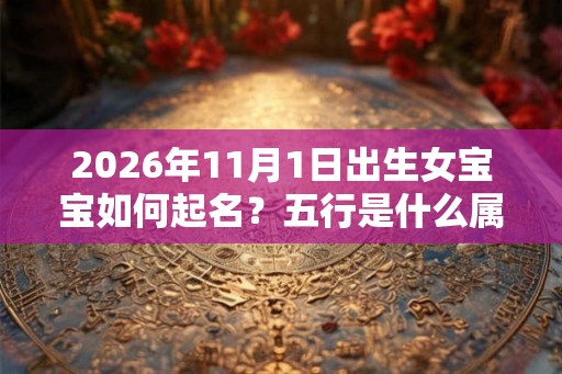 2026年11月1日出生女宝宝如何起名？五行是什么属性？