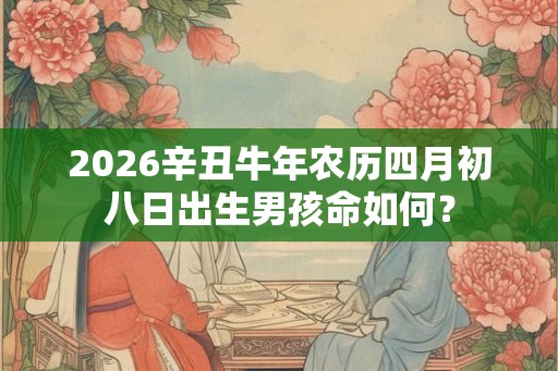2026辛丑牛年农历四月初八日出生男孩命如何? 2026辛丑牛年农历四月初八日出生男孩命如何?