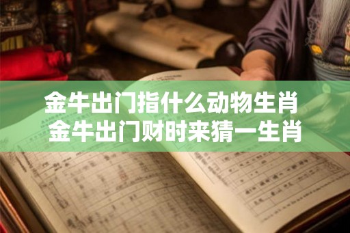 金牛出门指什么动物生肖 金牛出门财时来猜一生肖 金牛出门指什么动物生肖 金牛出门财时来猜一生肖