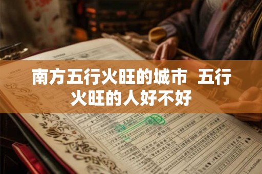 南方五行火旺的城市  五行火旺的人好不好
