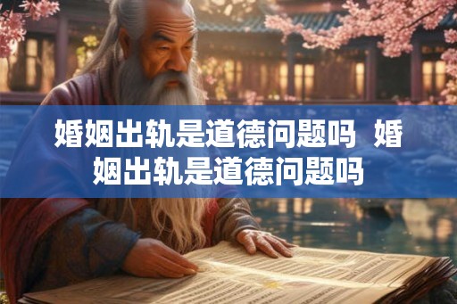 婚姻出轨是道德问题吗  婚姻出轨是道德问题吗