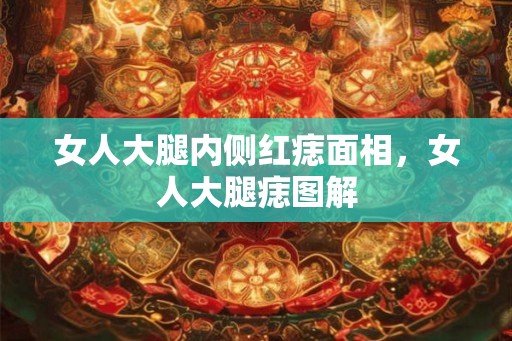 女人大腿内侧红痣面相，女人大腿痣图解