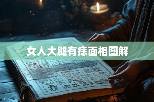 女人大腿有痣面相图解