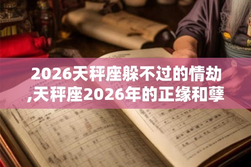2026天秤座躲不过的情劫,天秤座2026年的正缘和孽缘