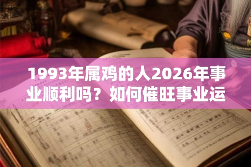 1993年属鸡的人2026年事业顺利吗？如何催旺事业运？