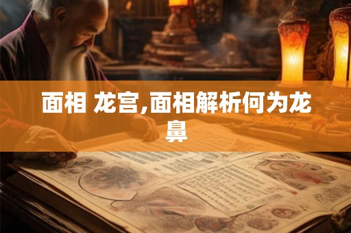 面相 龙宫,面相解析何为龙鼻