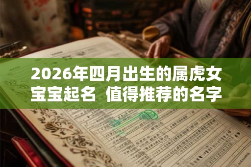 2026年四月出生的属虎女宝宝起名  值得推荐的名字