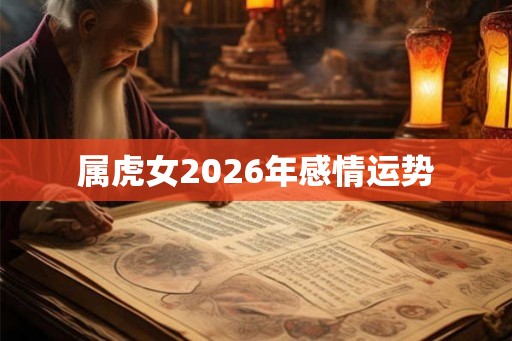 属虎女2026年感情运势 属虎女2026年感情运势