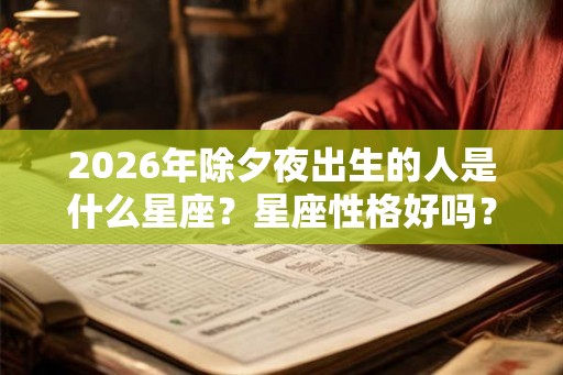 2026年除夕夜出生的人是什么星座？星座性格好吗？