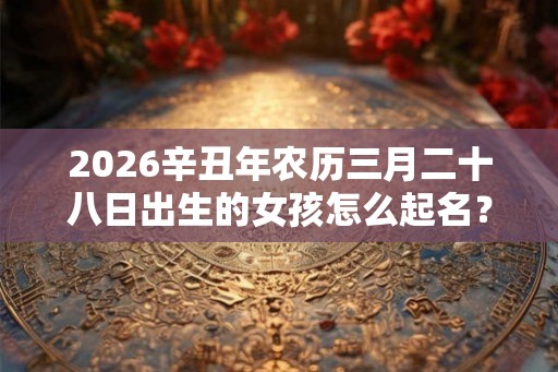2026辛丑年农历三月二十八日出生的女孩怎么起名？