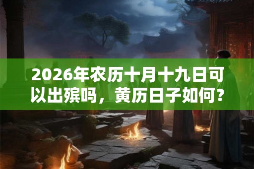 2026年农历十月十九日可以出殡吗，黄历日子如何？