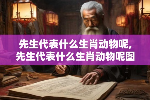 先生代表什么生肖动物呢,先生代表什么生肖动物呢图片