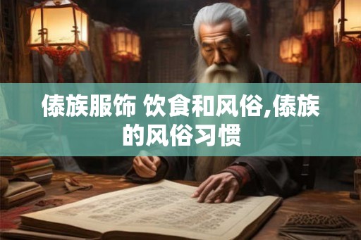 傣族服饰 饮食和风俗,傣族的风俗习惯