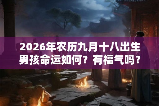 2026年农历九月十八出生男孩命运如何?有福气吗? 2026年农历九月十八出生男孩命运如何?有福气吗?