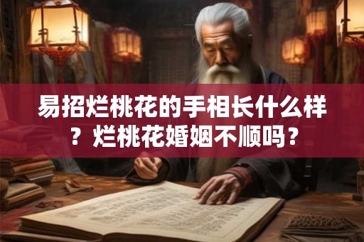 易招烂桃花的手相长什么样？烂桃花婚姻不顺吗？