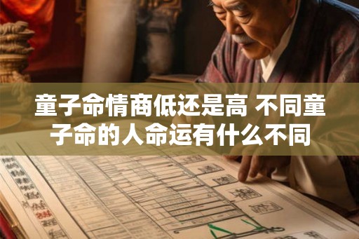 童子命情商低还是高 不同童子命的人命运有什么不同 童子命情商低还是高 不同童子命的人命运有什么不同