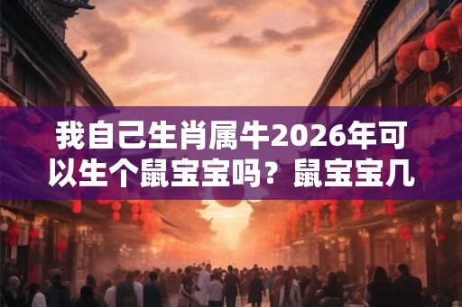 我自己生肖属牛2026年可以生个鼠宝宝吗？鼠宝宝几月出生好？