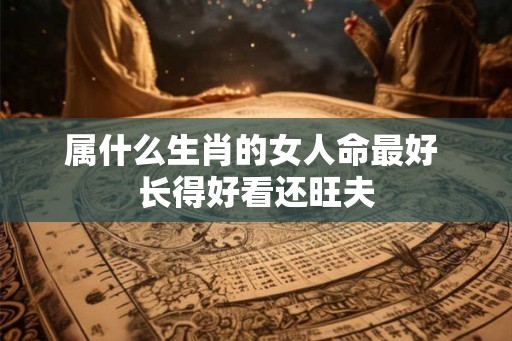 属什么生肖的女人命最好 长得好看还旺夫