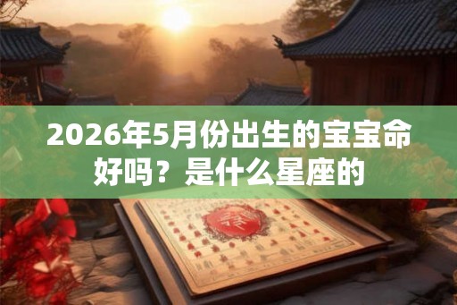 2026年5月份出生的宝宝命好吗？是什么星座的