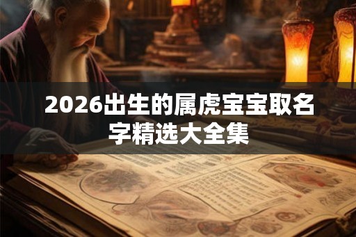2026出生的属虎宝宝取名字精选大全集