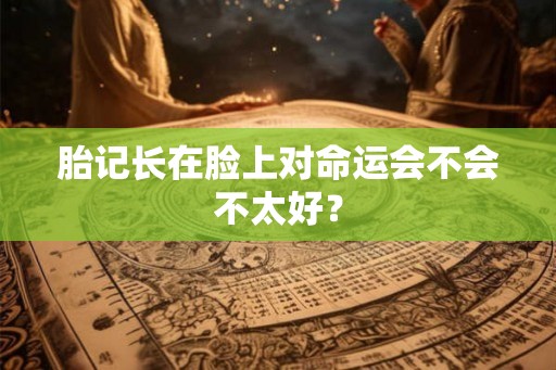 胎记长在脸上对命运会不会不太好？