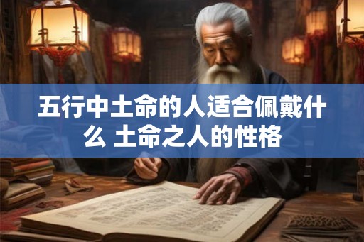 五行中土命的人适合佩戴什么 土命之人的性格 五行中土命的人适合佩戴什么 土命之人的性格