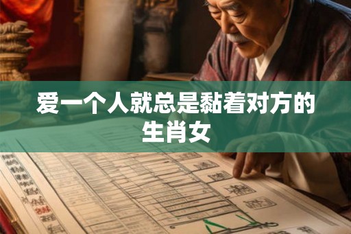 爱一个人就总是黏着对方的生肖女