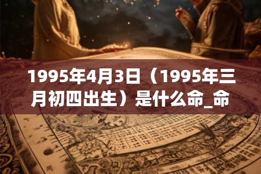 1995年4月3日（1995年三月初四出生）是什么命_命运如何