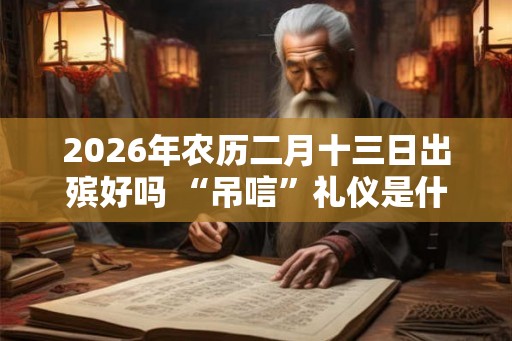 2026年农历二月十三日出殡好吗 “吊唁”礼仪是什么 2026年农历二月十三日出殡好吗 “吊唁”礼仪是什么