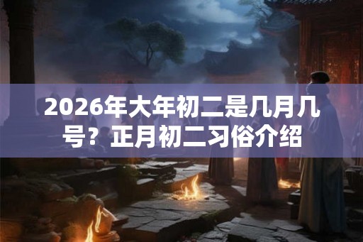 2026年大年初二是几月几号？正月初二习俗介绍