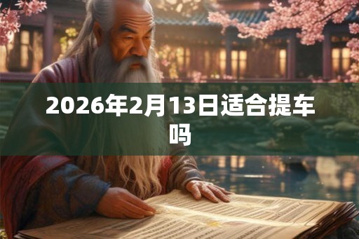 2026年2月13日适合提车吗