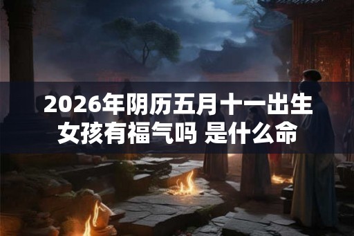 2026年阴历五月十一出生女孩有福气吗 是什么命