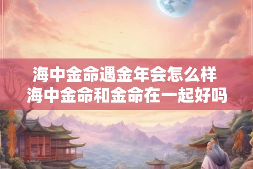 海中金命遇金年会怎么样 海中金命和金命在一起好吗