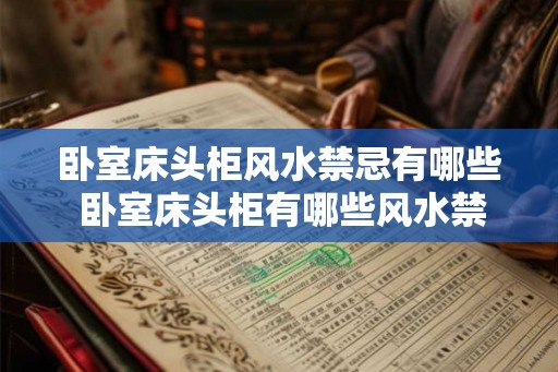 卧室床头柜风水禁忌有哪些 卧室床头柜有哪些风水禁忌