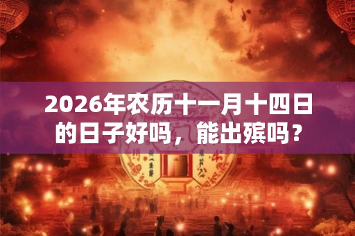 2026年农历十一月十四日的日子好吗,能出殡吗? 2026年农历十一月十四日的日子好吗,能出殡吗?
