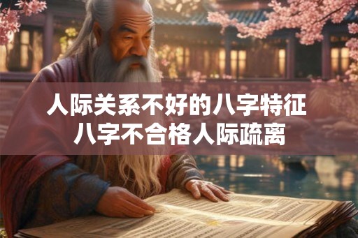 人际关系不好的八字特征 八字不合格人际疏离