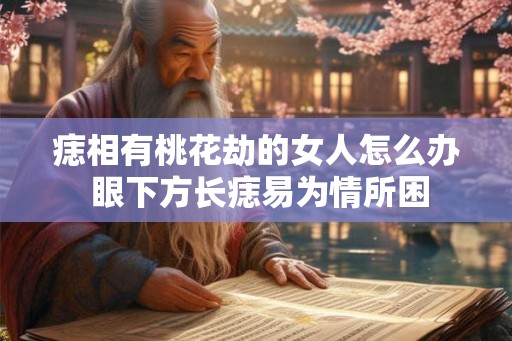 痣相有桃花劫的女人怎么办 眼下方长痣易为情所困