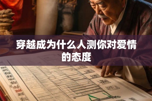 穿越成为什么人测你对爱情的态度