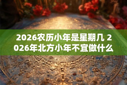 2026农历小年是星期几 2026年北方小年不宜做什么