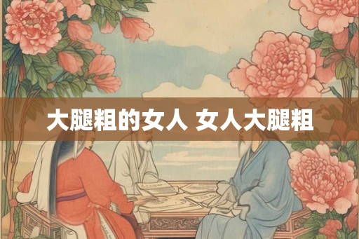 大腿粗的女人 女人大腿粗