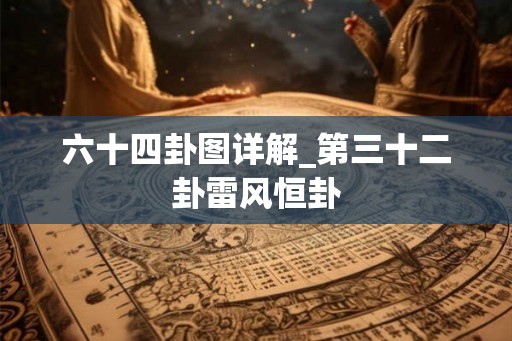 六十四卦图详解_第三十二卦雷风恒卦 六十四卦图详解_第三十二卦雷风恒卦