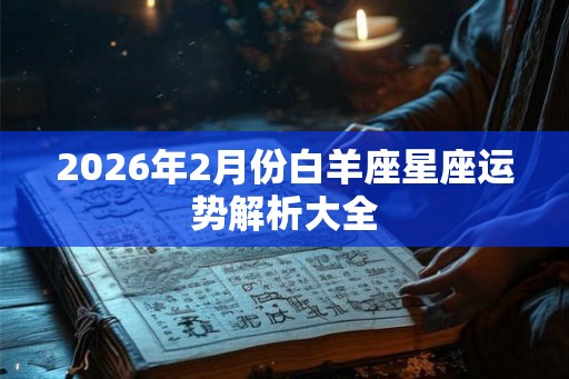 2026年2月份白羊座星座运势解析大全