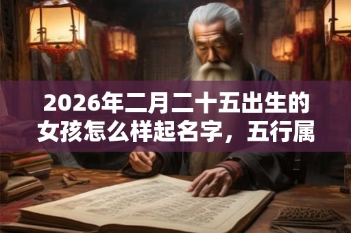 2026年二月二十五出生的女孩怎么样起名字,五行属什么 2026年二月二十五出生的女孩怎么样起名字,五行属什么