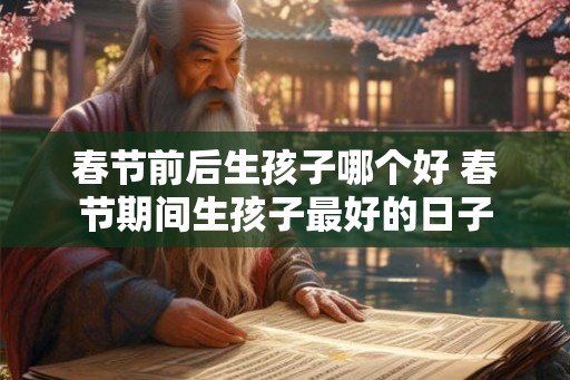 春节前后生孩子哪个好 春节期间生孩子最好的日子