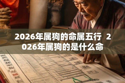 2026年属狗的命属五行 2026年属狗的是什么命 2026年属狗的命属五行 2026年属狗的是什么命