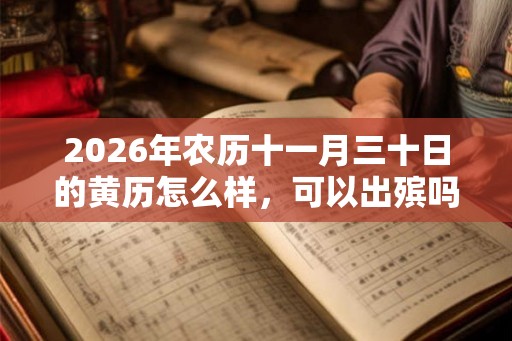 2026年农历十一月三十日的黄历怎么样，可以出殡吗？