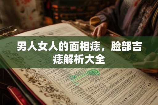 男人女人的面相痣,脸部吉痣解析大全 男人女人的面相痣,脸部吉痣解析大全