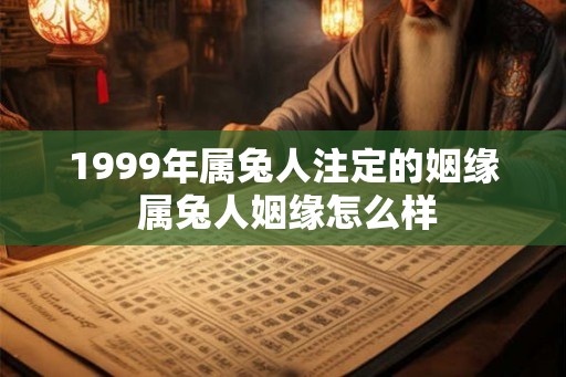 1999年属兔人注定的姻缘 属兔人姻缘怎么样