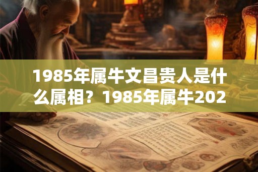 1985年属牛文昌贵人是什么属相？1985年属牛2026年运势好吗？